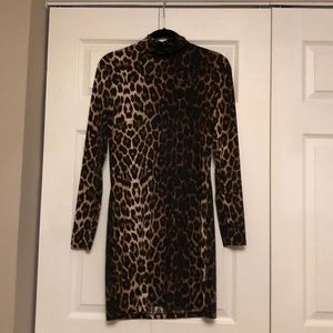 ASOS Bodycon Leopard Dress